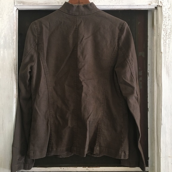 Old Navy Coast to Coast Distressed Edge Jacket - Picture 3 of 7